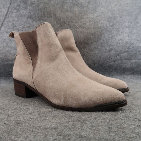 Steve Madden Shoes Womens 9.5 Bootie Chelsea Ankle Boot Leather Point Toe Anella - Picture 1 of 16